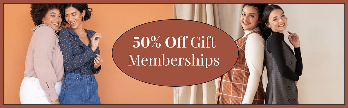 50% off Gift Memberships