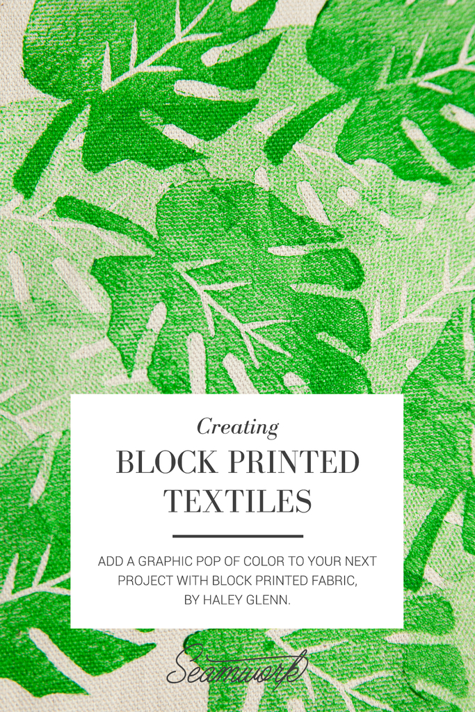 How to Block Print on Textiles