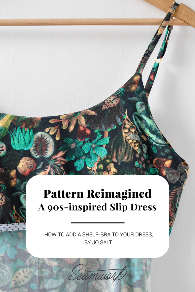 Pattern Reimagined A 90s-inspired Slip Dress