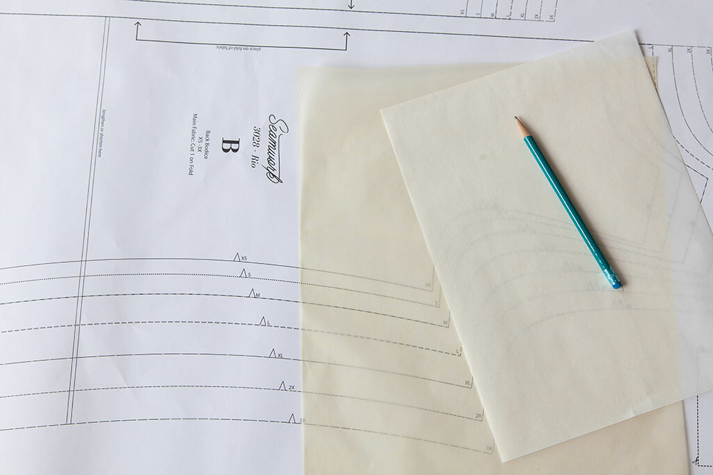 How to Trace Sewing Patterns with Sew Over It's Tutorial