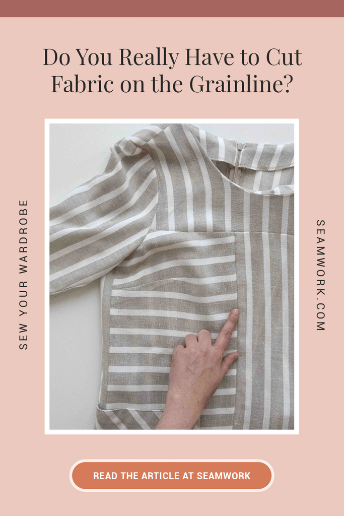 Do You Really Have to Cut Fabric on the Grainline?