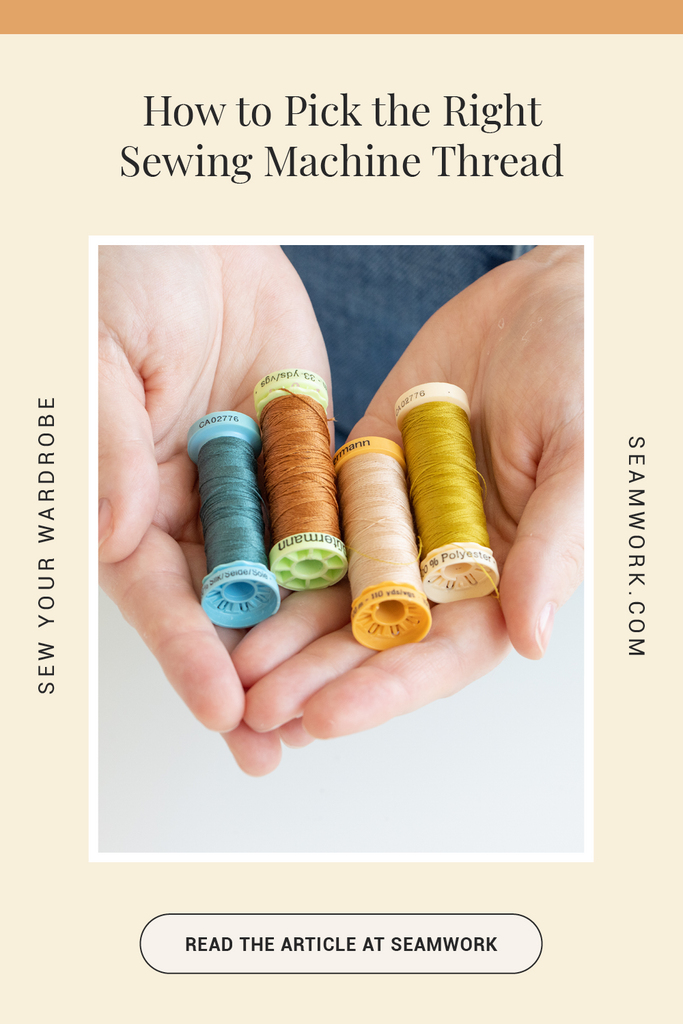 6 Types of THREAD!  The Right Thread for your Sewing Project 