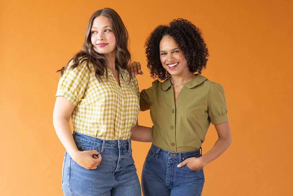 Introducing the Romie and Sam Blouses!