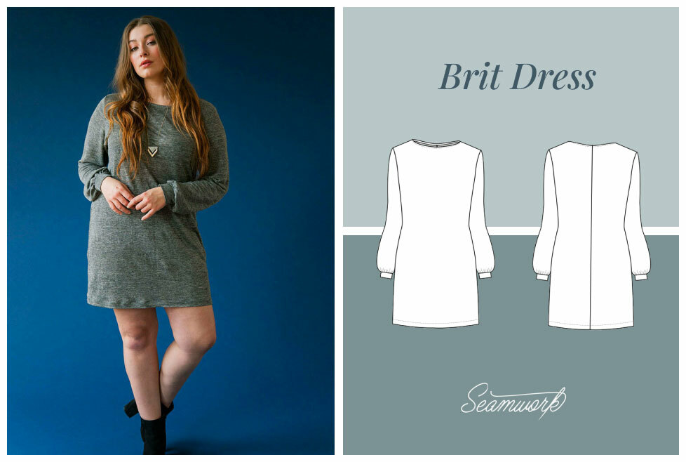 brit dress sewing pattern