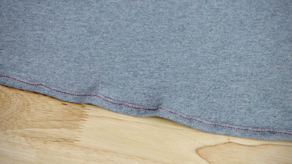 wavy hem