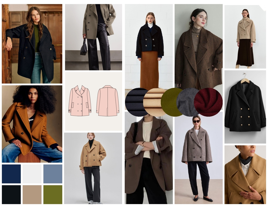 Maple peacoat moodboard