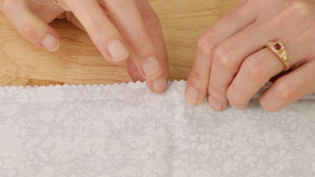 finished seam allowance