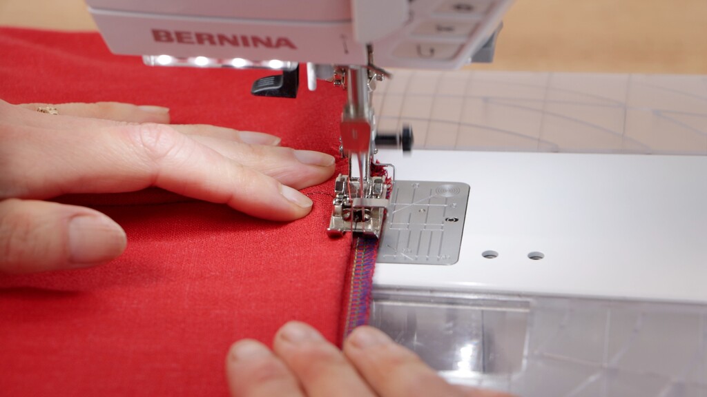 blind hem folding technique