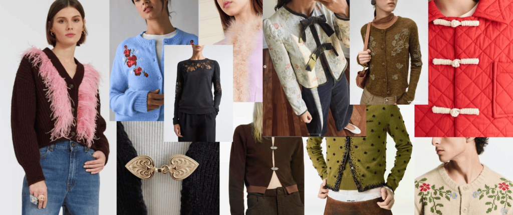 eye-catching cardigan customizations