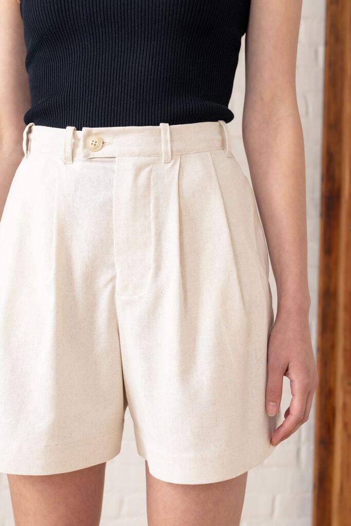 Dill shorts fabric options