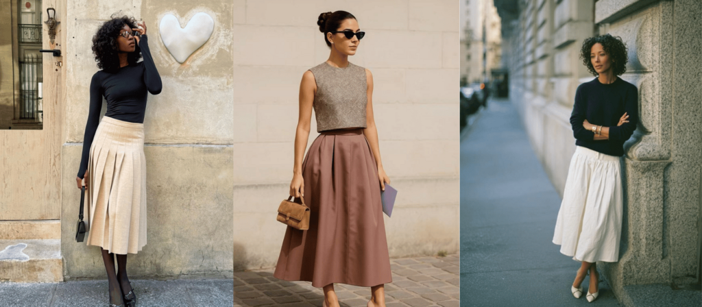 Full skirt photo from Sarai's Paris Pinterest board