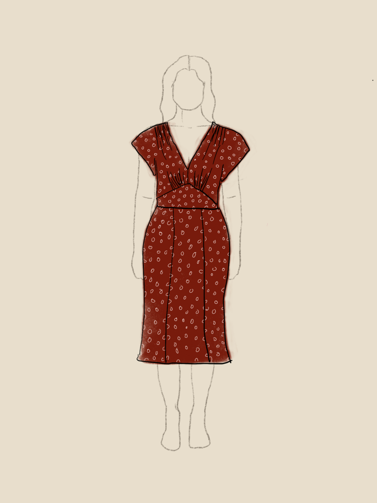 Myrna dress poject page