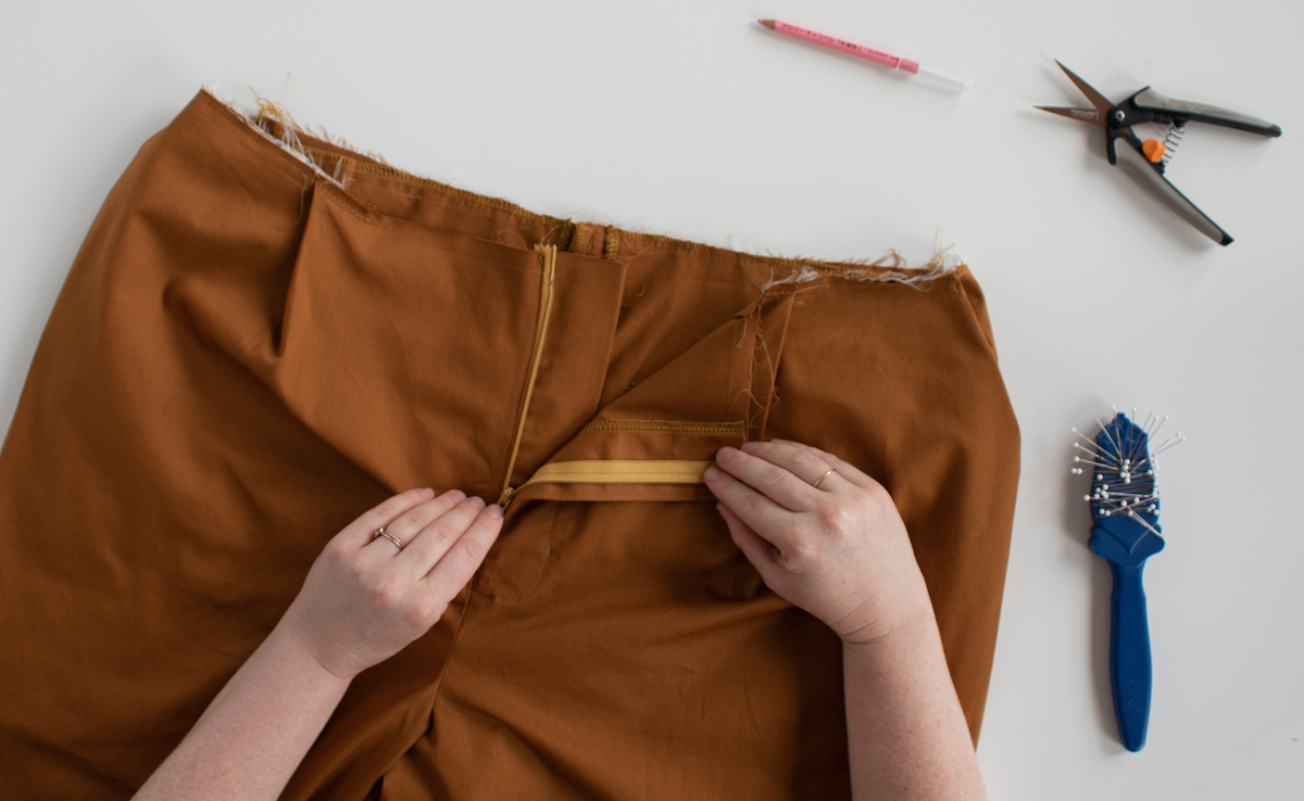 How to Sew a Zipper Fly