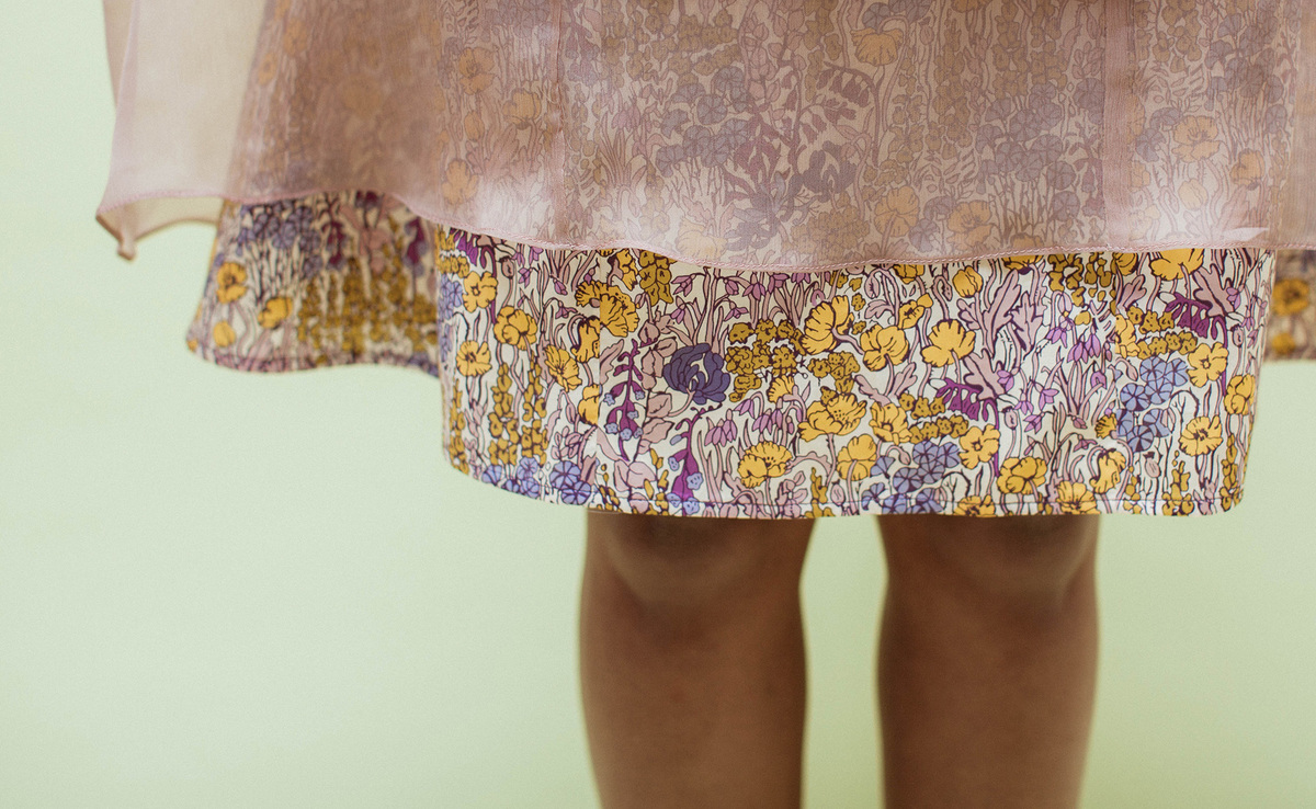 How to sew an overlay