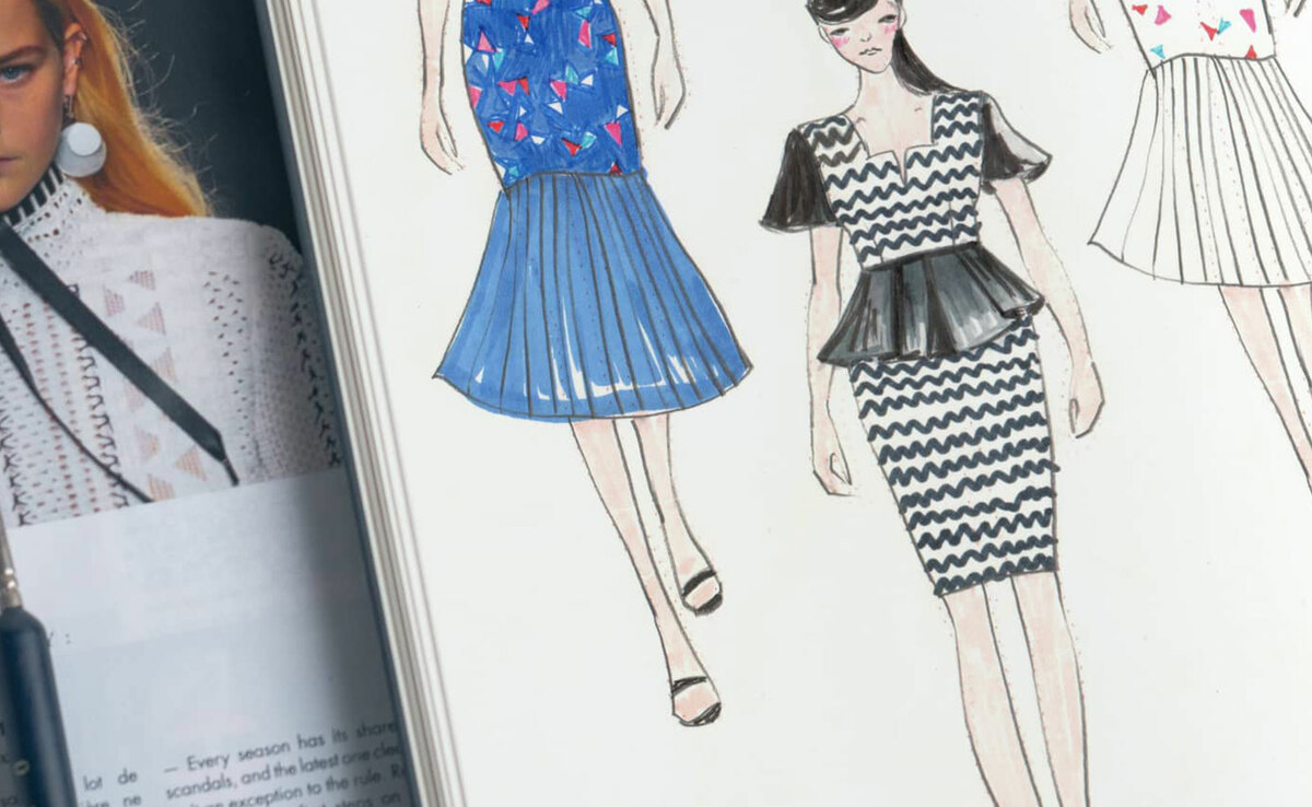 A Complete Guide to Fashion Sketchbooks