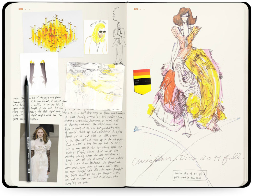 Fashion Sketchbook: The Book for Sketching Your Artistic Fashion