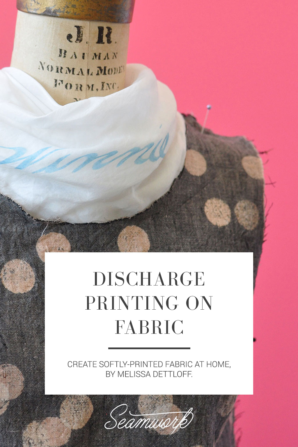 Discharge Printing on Fabric | Seamwork Magazine