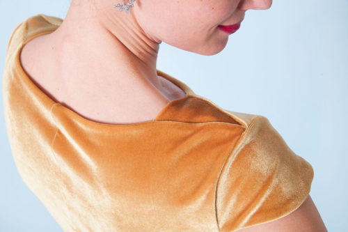 styles to sew with velvet material