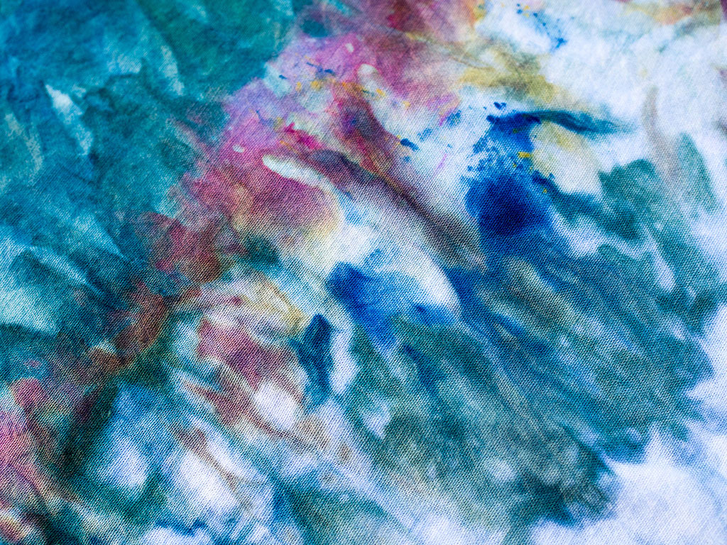 How to Ice Dye Textiles