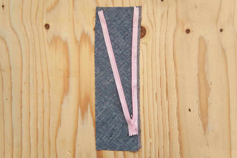How to Install an Invisible Zipper on the Bias Seamwork Magazine