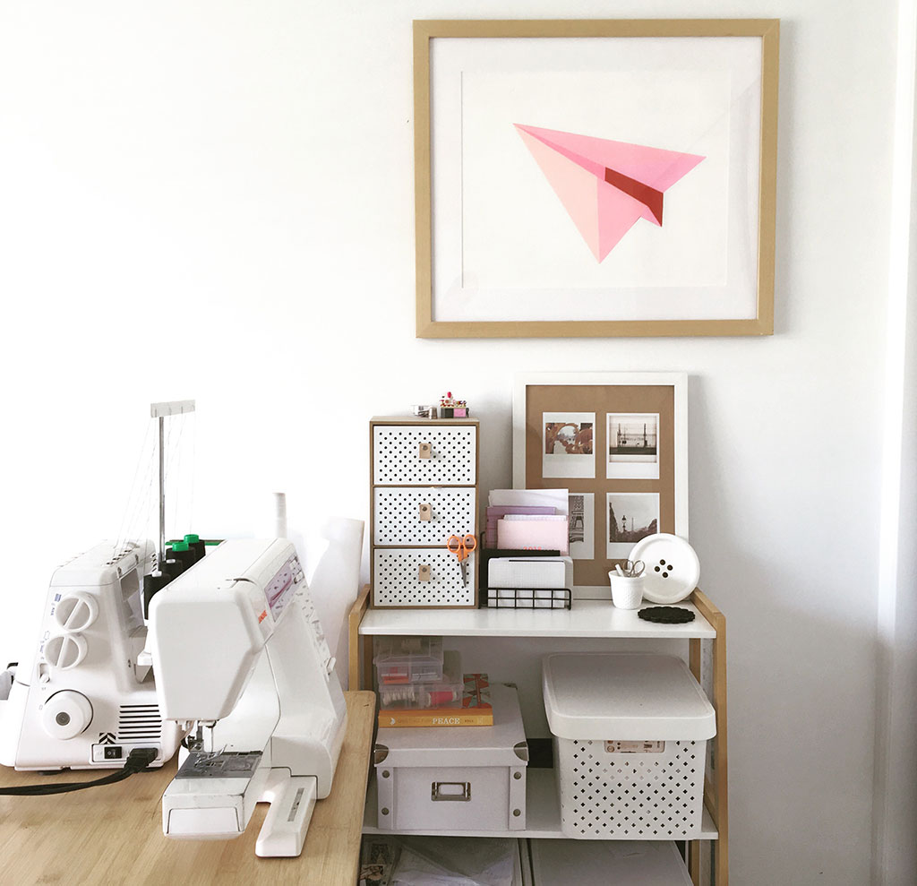 Anatomy of a Small Sewing Space
