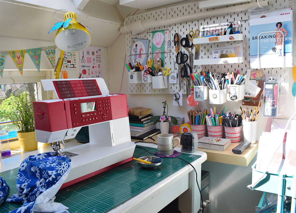 How to: Sewing Sanctuary  Sewing station, Sewing nook, Sewing rooms