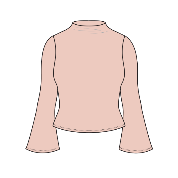 Pattern Hackers: How to Draft Bell Sleeves