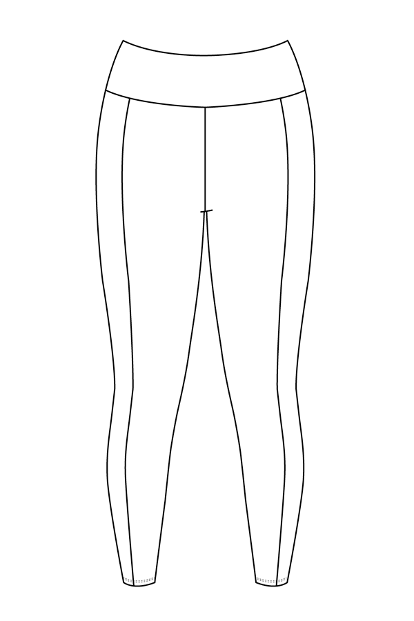 Drawing Of Leggings 