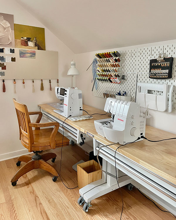 Sewing room lighting ideas