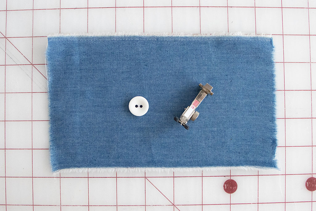 The Best Way To Sew a Button