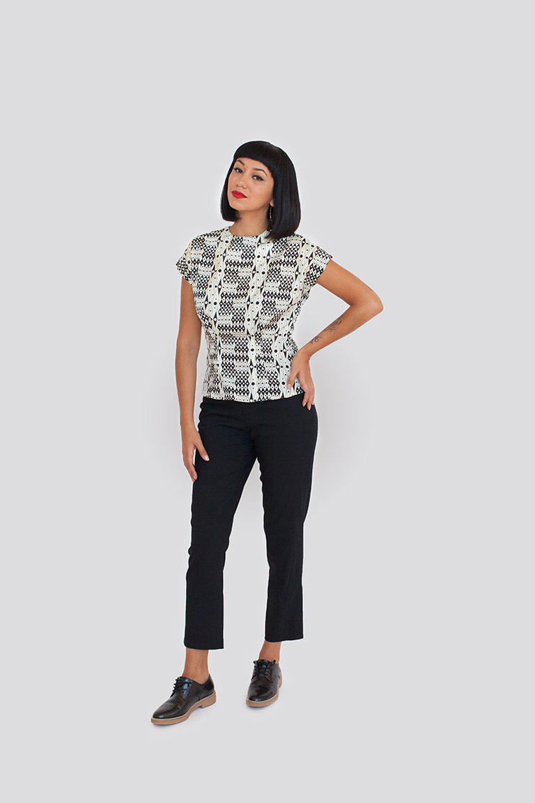 The Sencha sewing pattern, from Seamwork