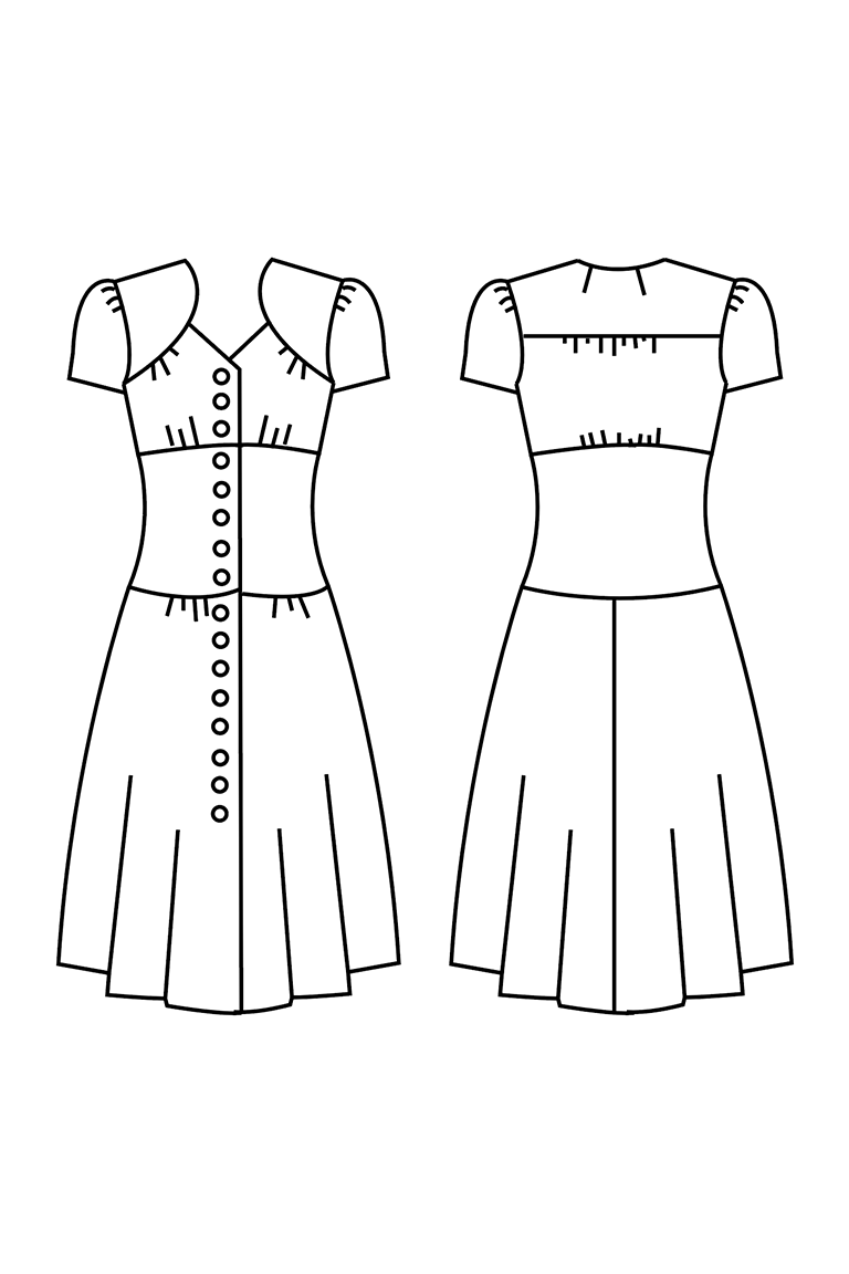 The Ceylon sewing pattern, from Seamwork