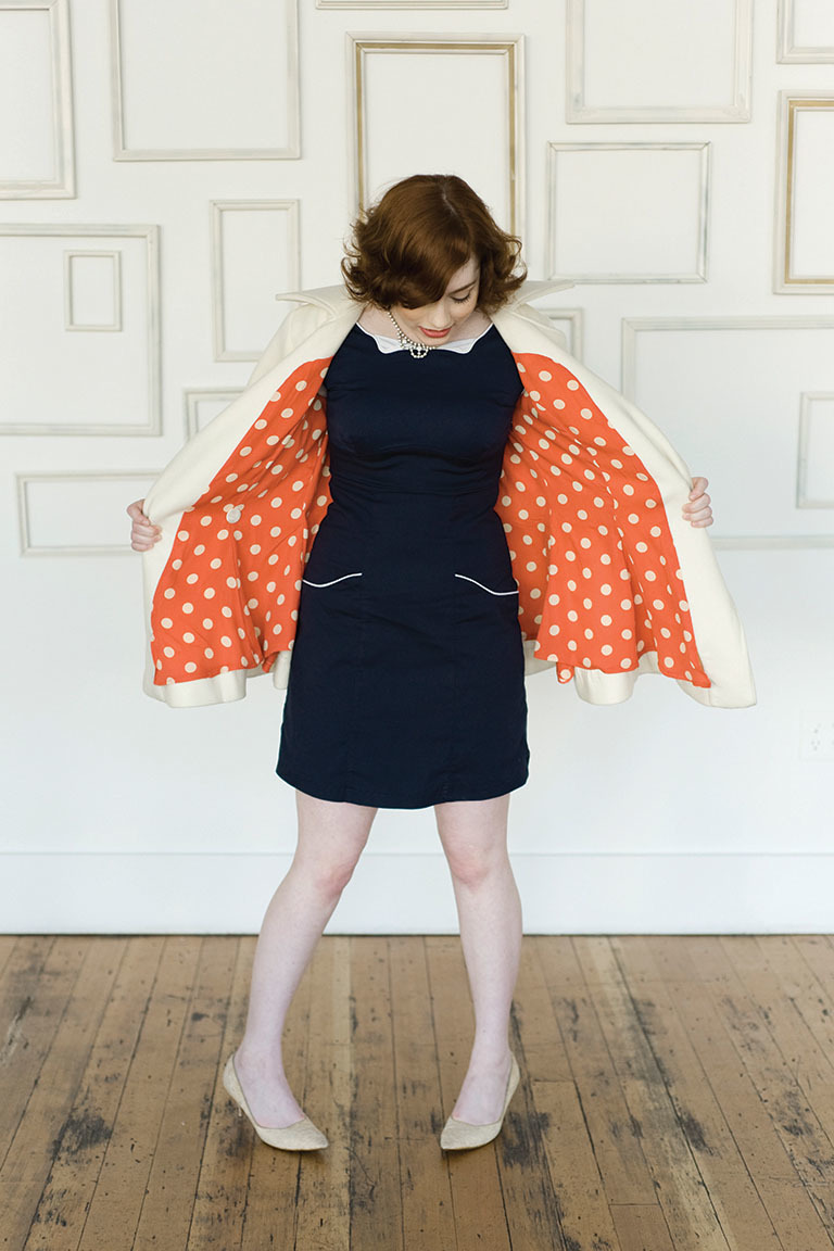 The Lady Grey sewing pattern, from Seamwork