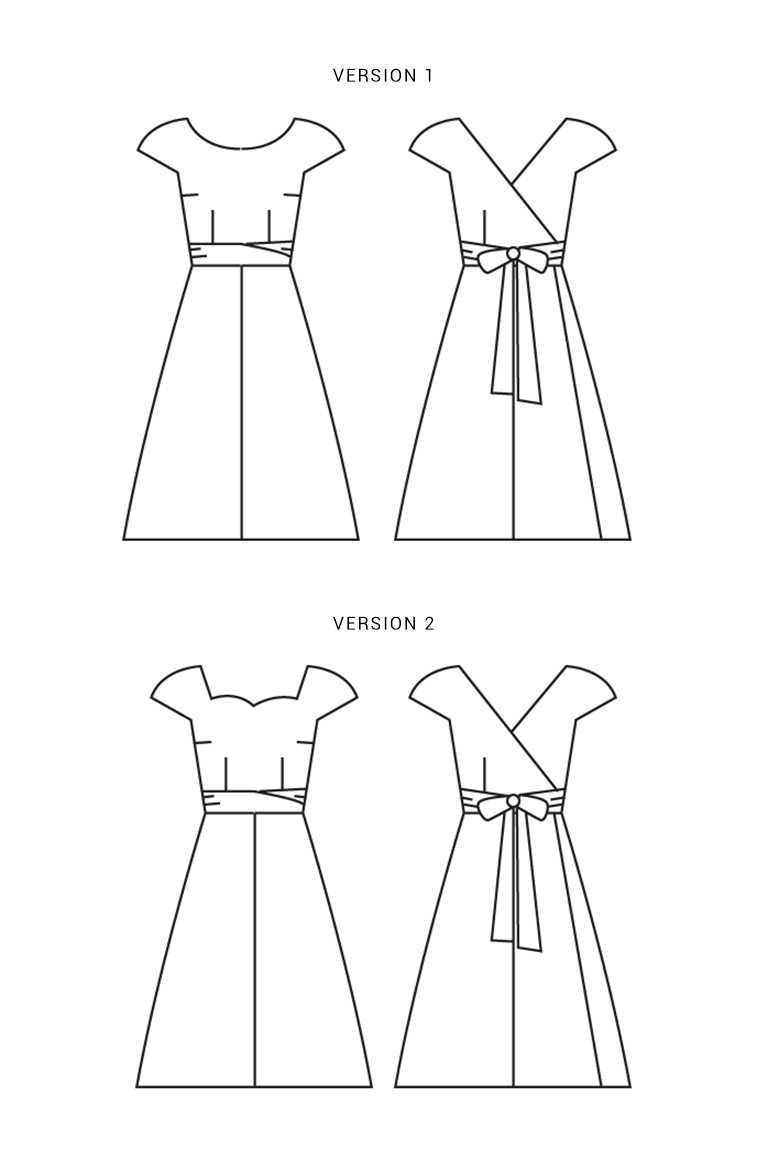 The Crepe sewing pattern, from Seamwork