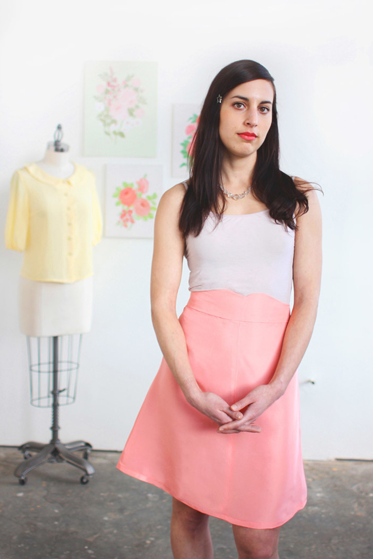 The Ginger sewing pattern, from Seamwork