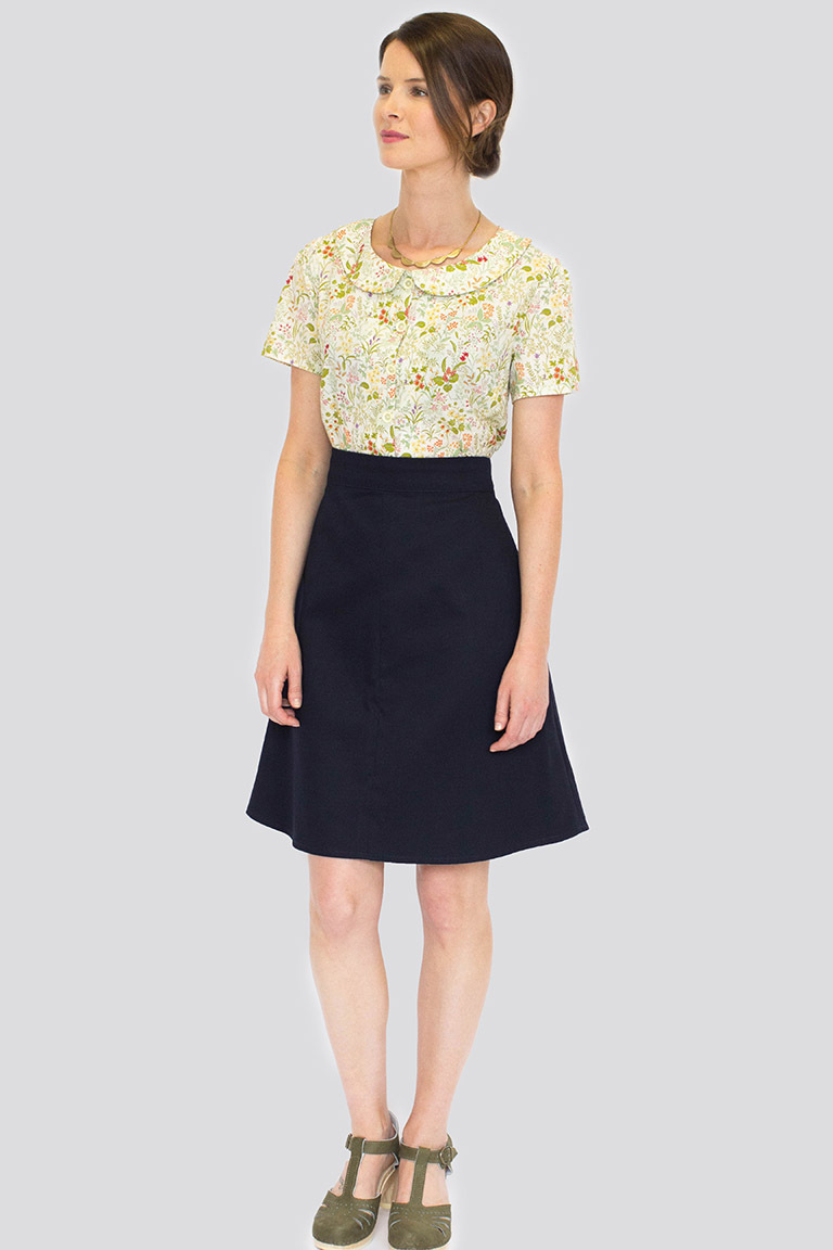 The Ginger sewing pattern, from Seamwork