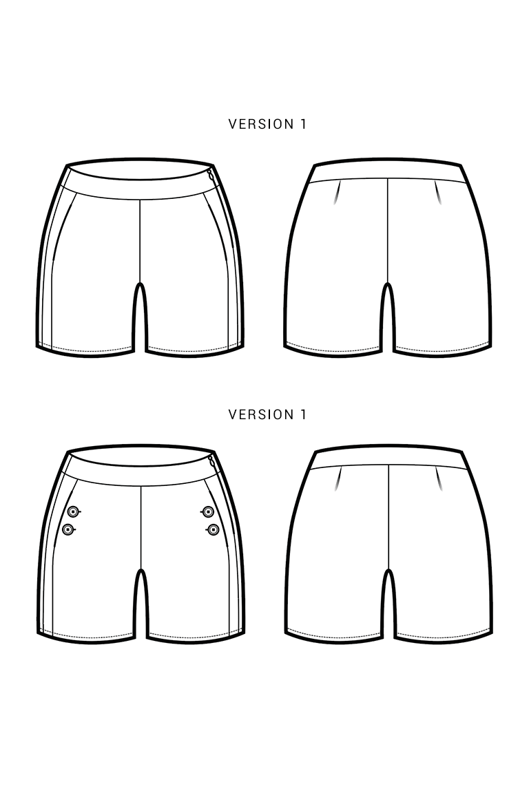 The Iris sewing pattern, from Seamwork