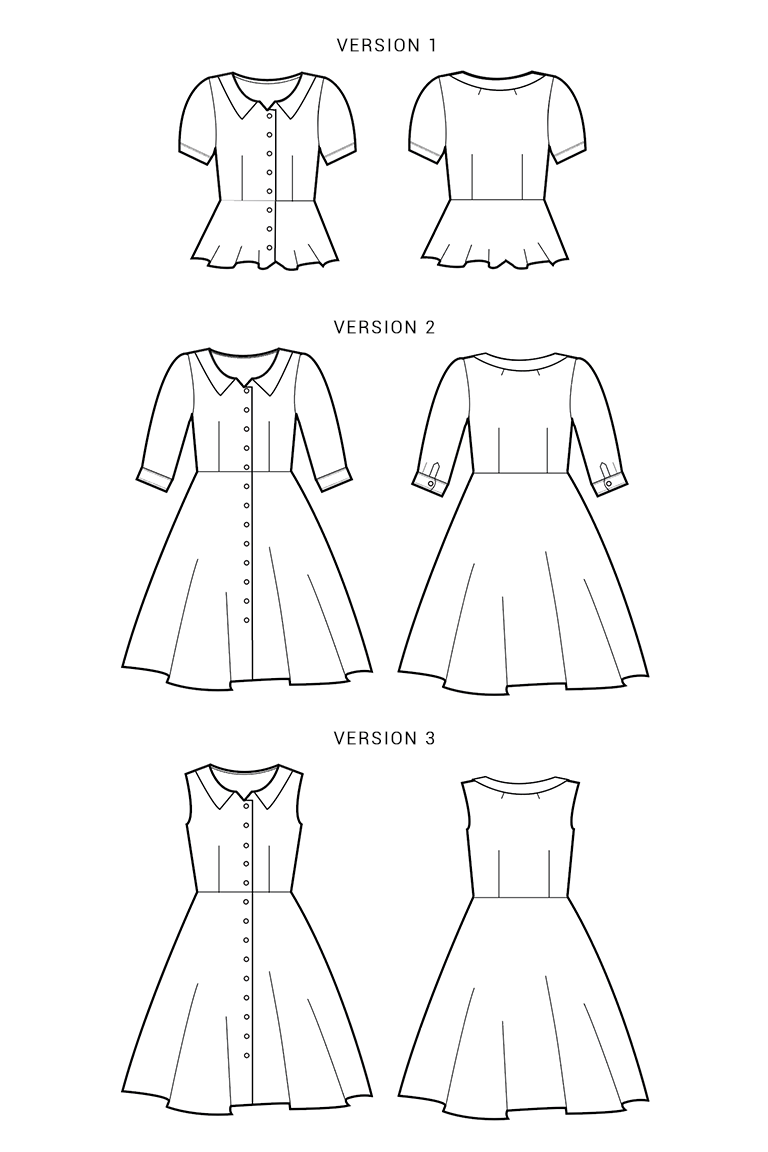 The Hawthorn sewing pattern, from Seamwork