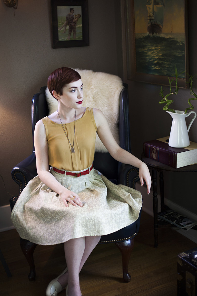 The Zinnia sewing pattern, from Seamwork