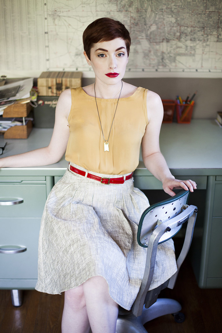 The Zinnia sewing pattern, from Seamwork