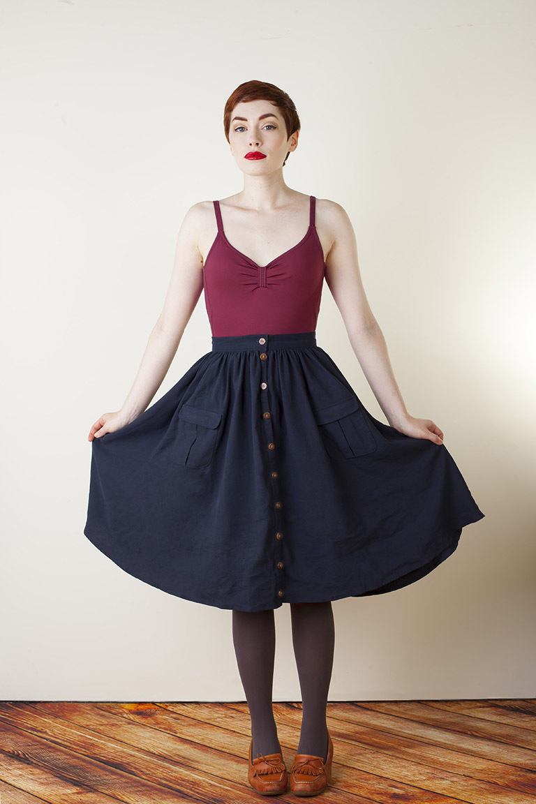 The Zinnia sewing pattern, from Seamwork