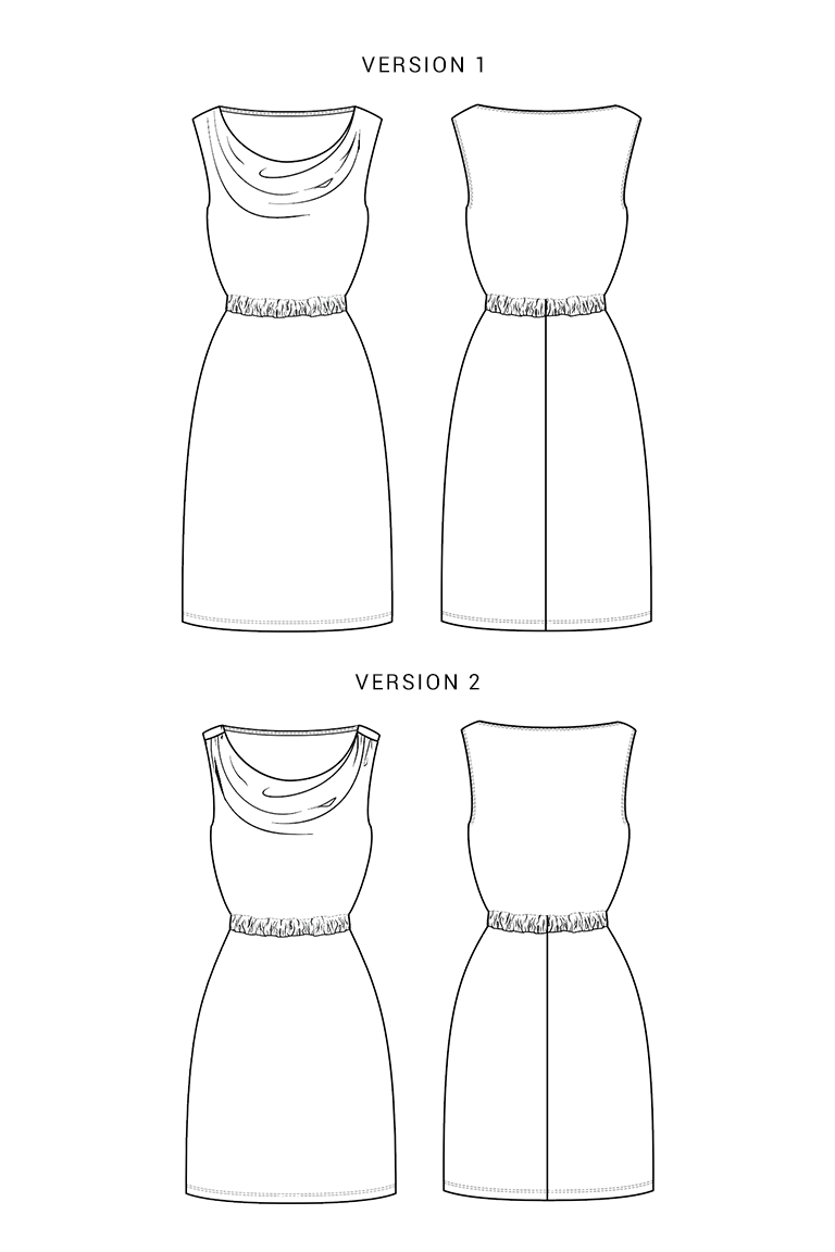 The Myrtle sewing pattern, from Seamwork