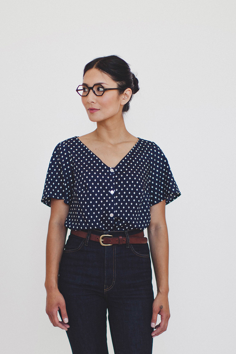 The Aster sewing pattern, from Seamwork