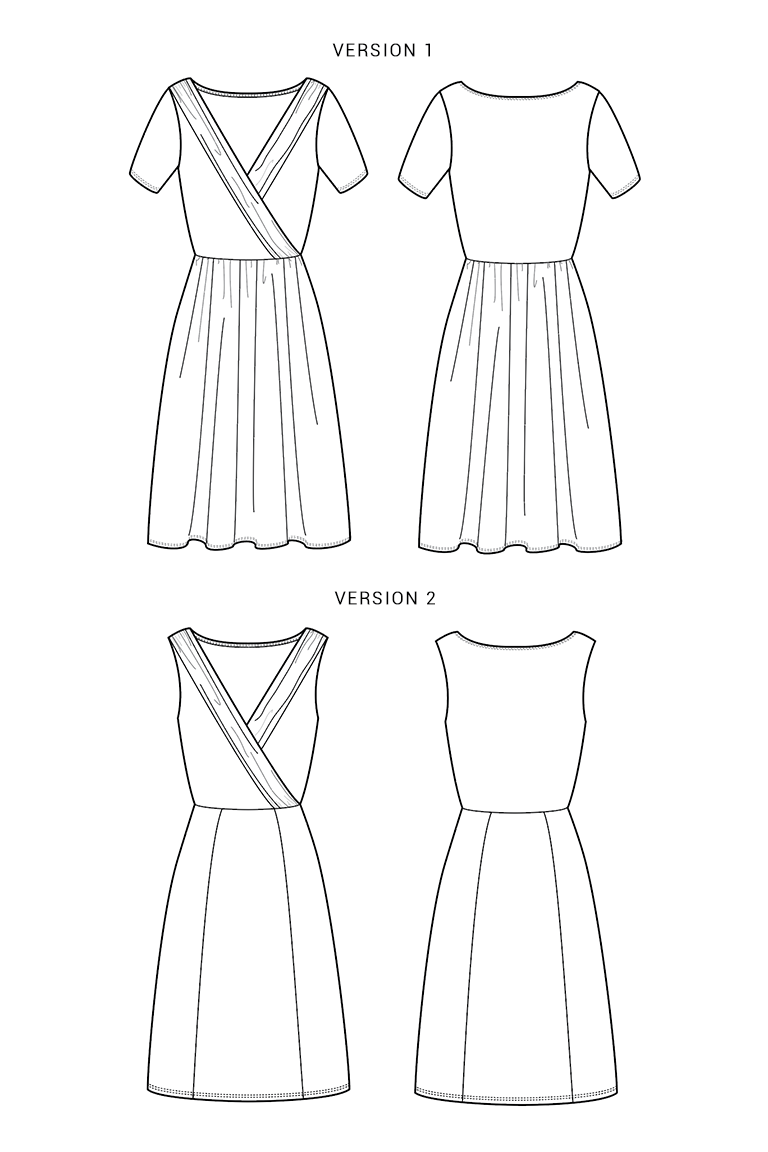 The Wren sewing pattern, from Seamwork