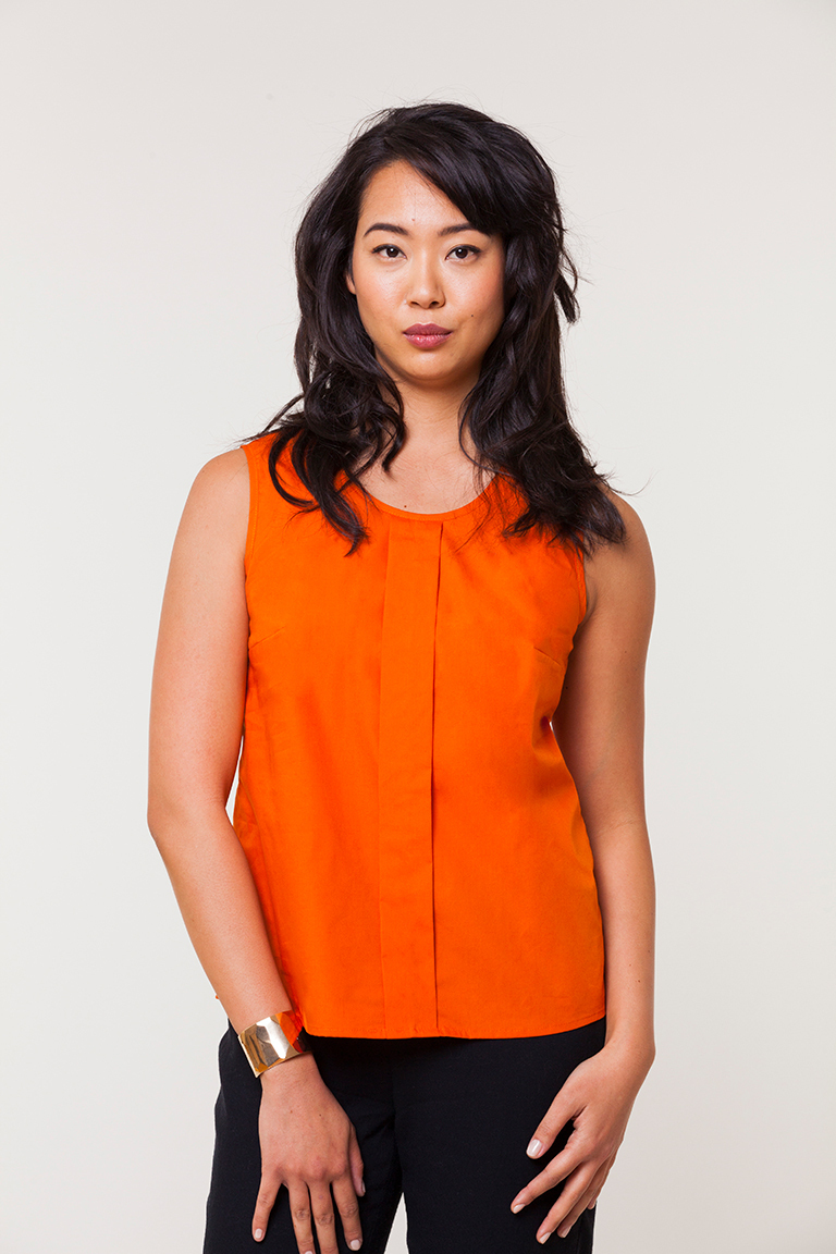 The Sorbetto sewing pattern, from Seamwork