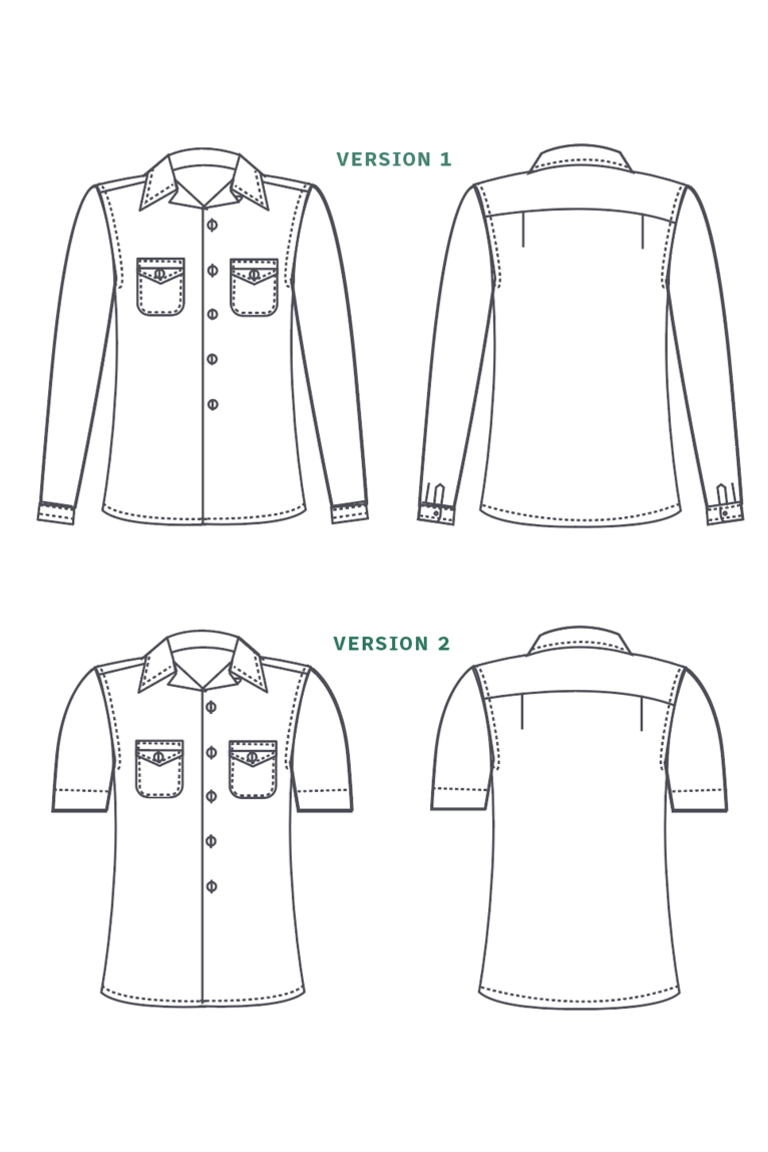 The Negroni sewing pattern, from Seamwork
