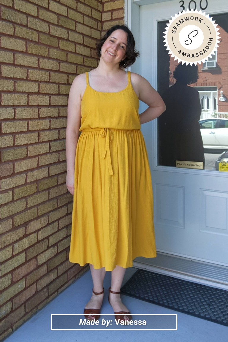 The Catarina sewing pattern, from Seamwork