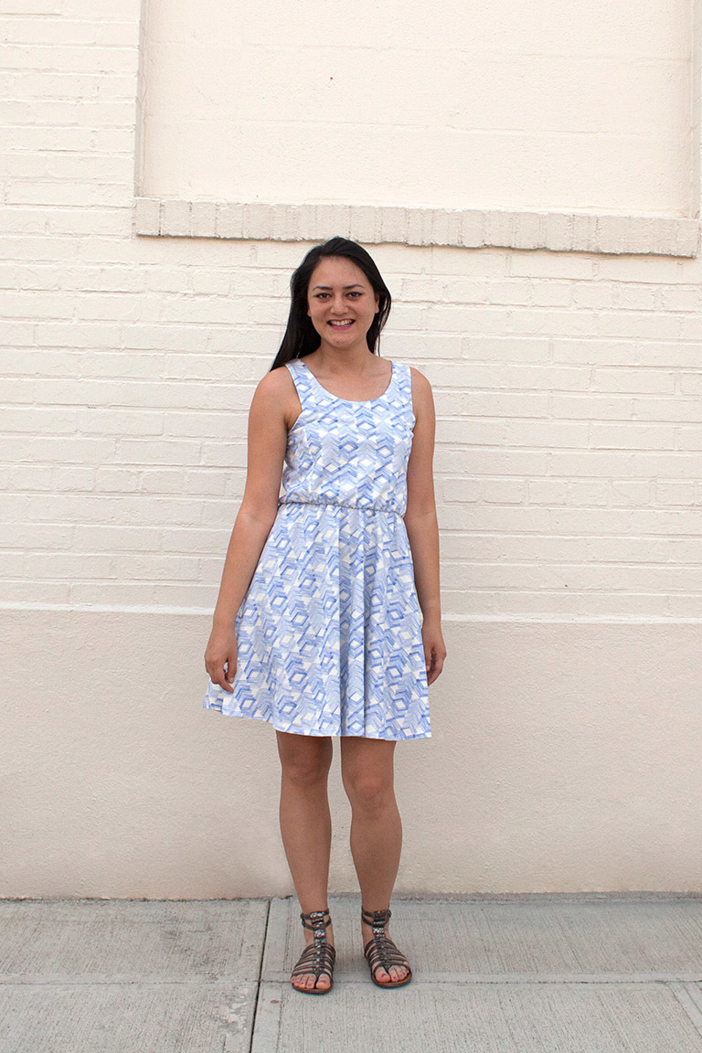 The Perry Dress Bonus sewing pattern, from Seamwork