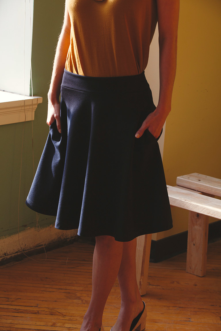 The Margo Skirt Bonus sewing pattern, from Seamwork
