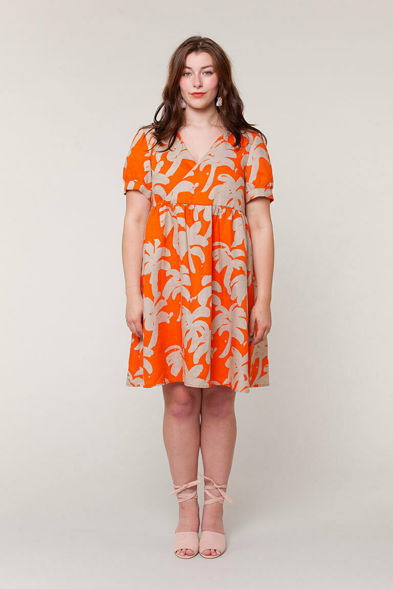 The Reggie Wrap Dress Bonus sewing pattern, from Seamwork
